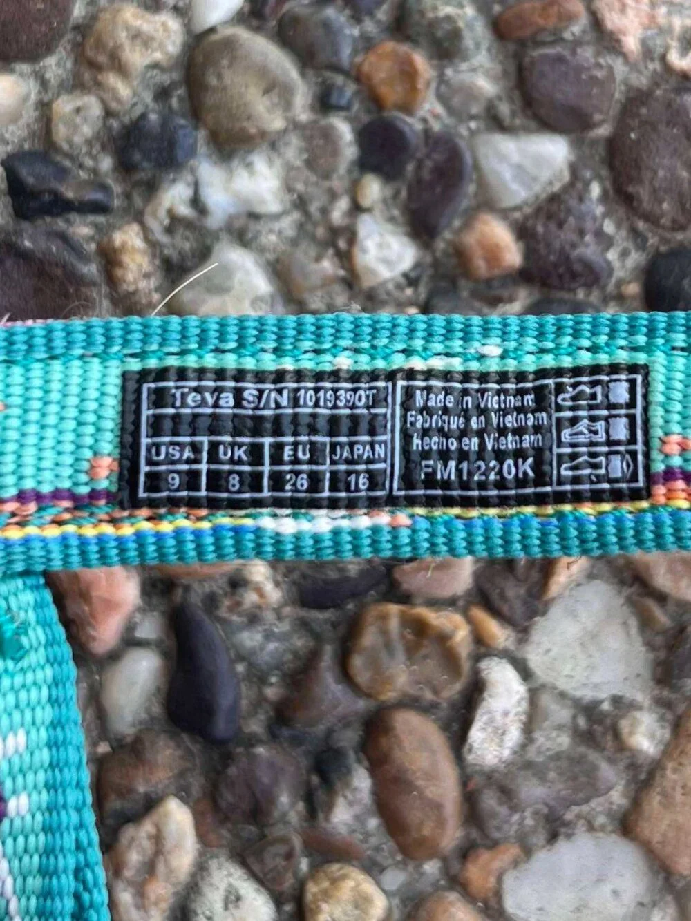Teva kids teal